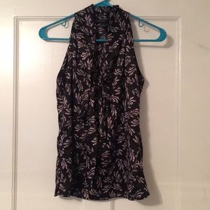 Banana Republic Brown Halter Top with Ribbon 🎀